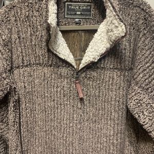 True Grit quarter zip pullover